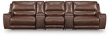 DeepWakes 5-Piece Reclining Sectional with Storage Consoles