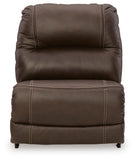 Dunleith 3-Piece Reclining Sofa and 3-Piece Loveseat with Console