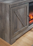 Wynnlow 4-Piece Entertainment Center with Electric Fireplace