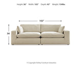 Elyza 2-Piece Sectional Loveseat