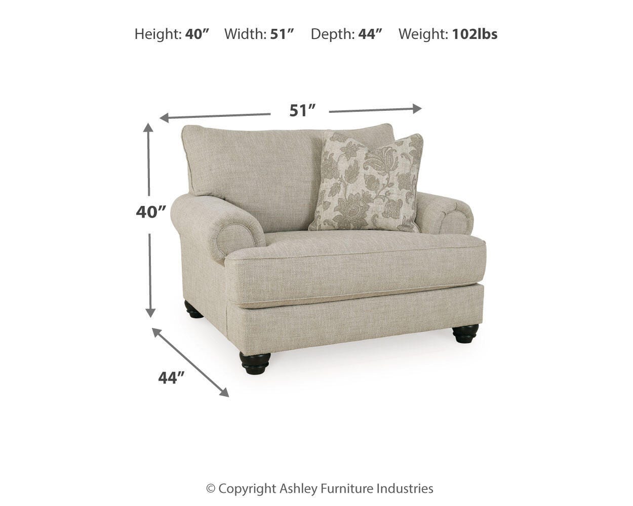 Asanti Oversized Chair
