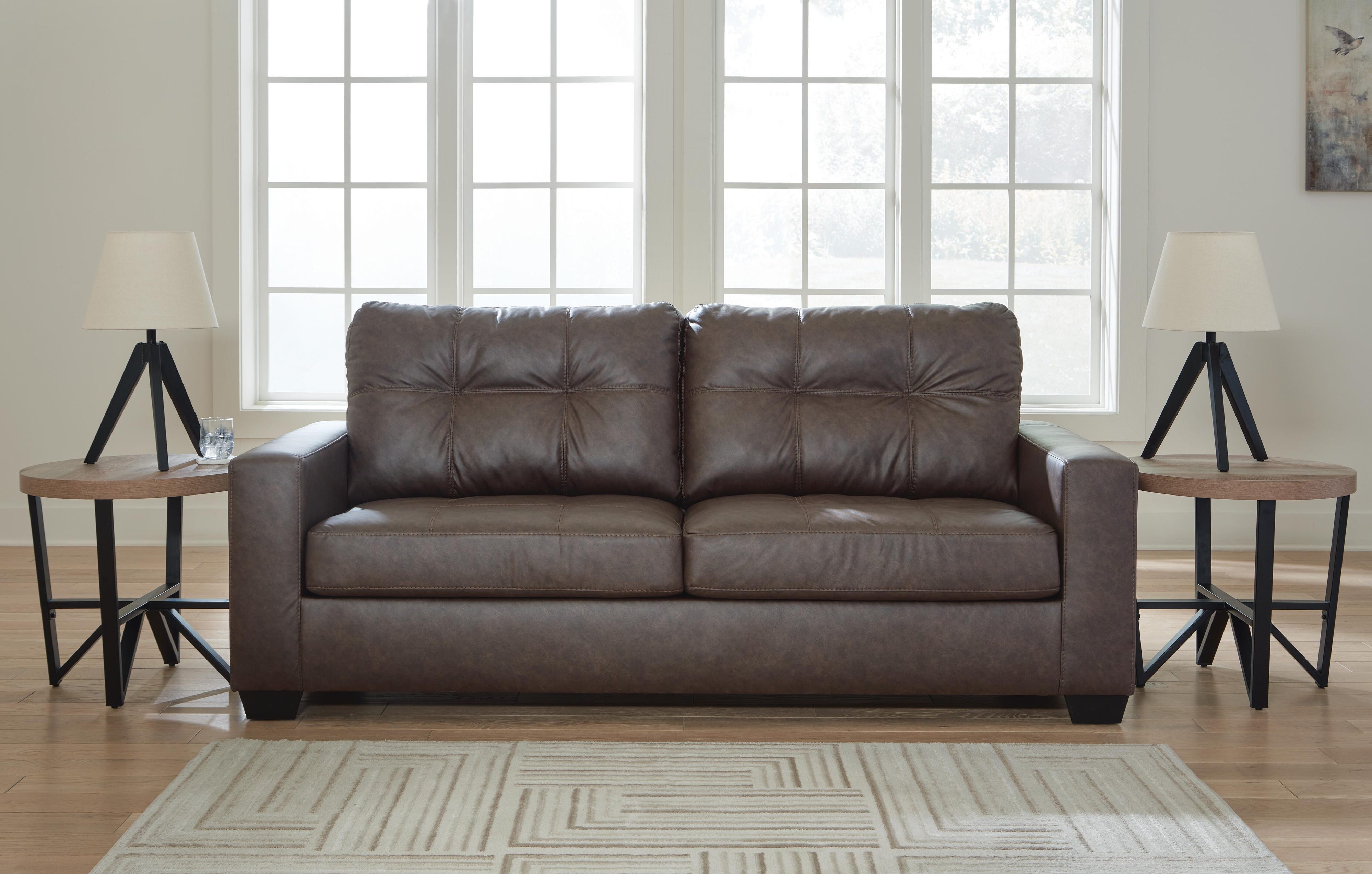 Barlin Mills Sofa and Recliner