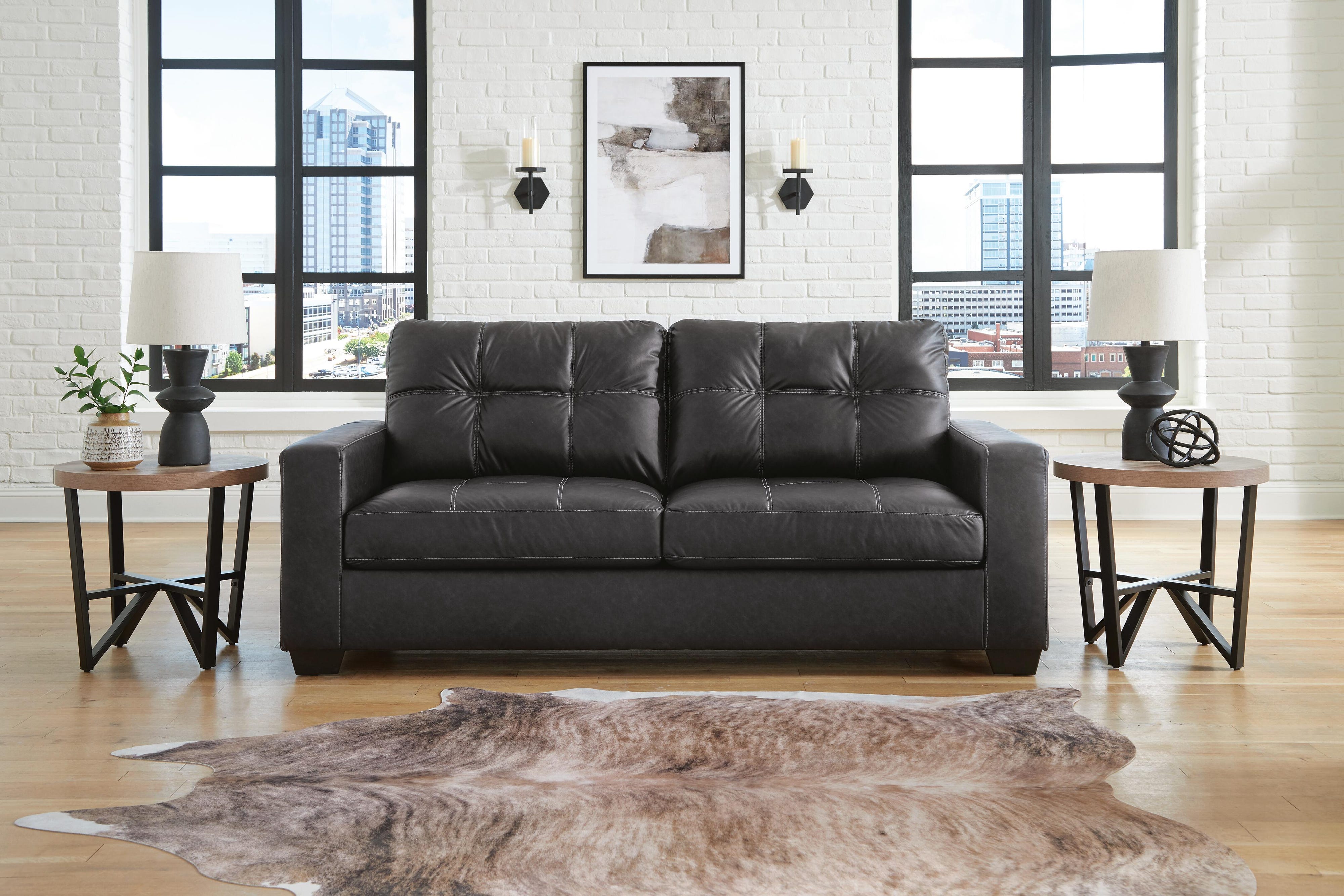 Barlin Mills Sofa, Loveseat and Recliner