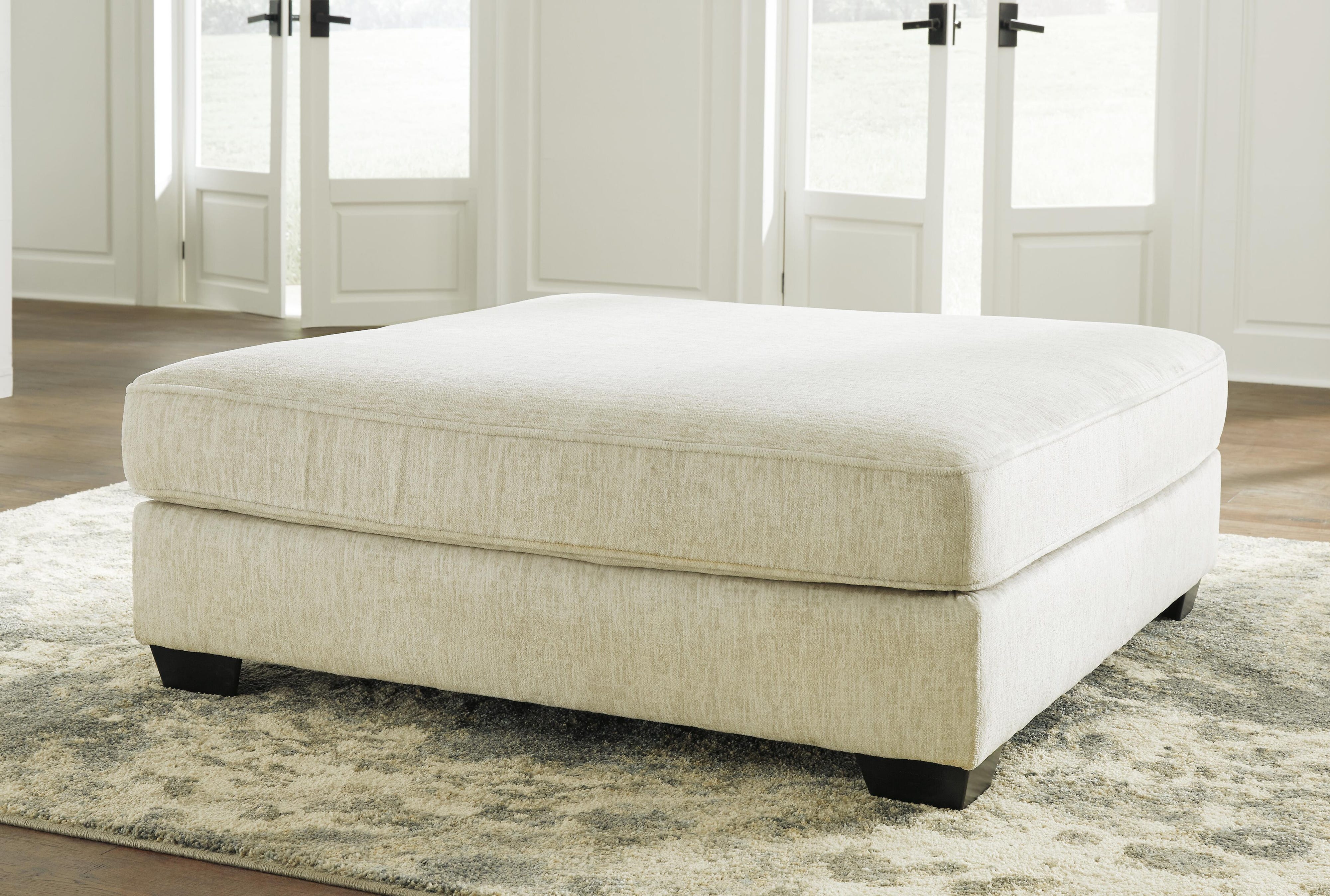Rawcliffe Oversized Accent Ottoman