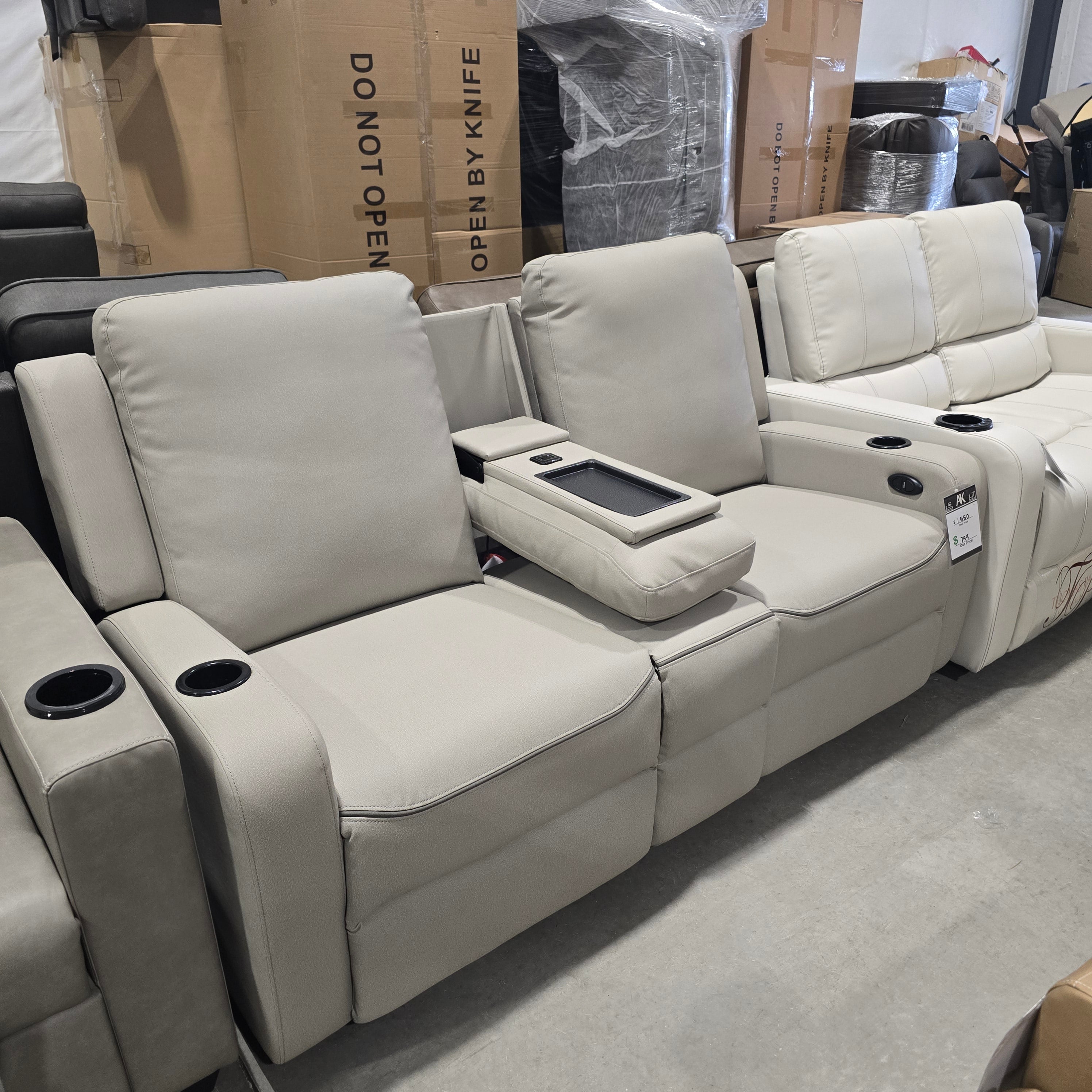 Reclining RV Couch