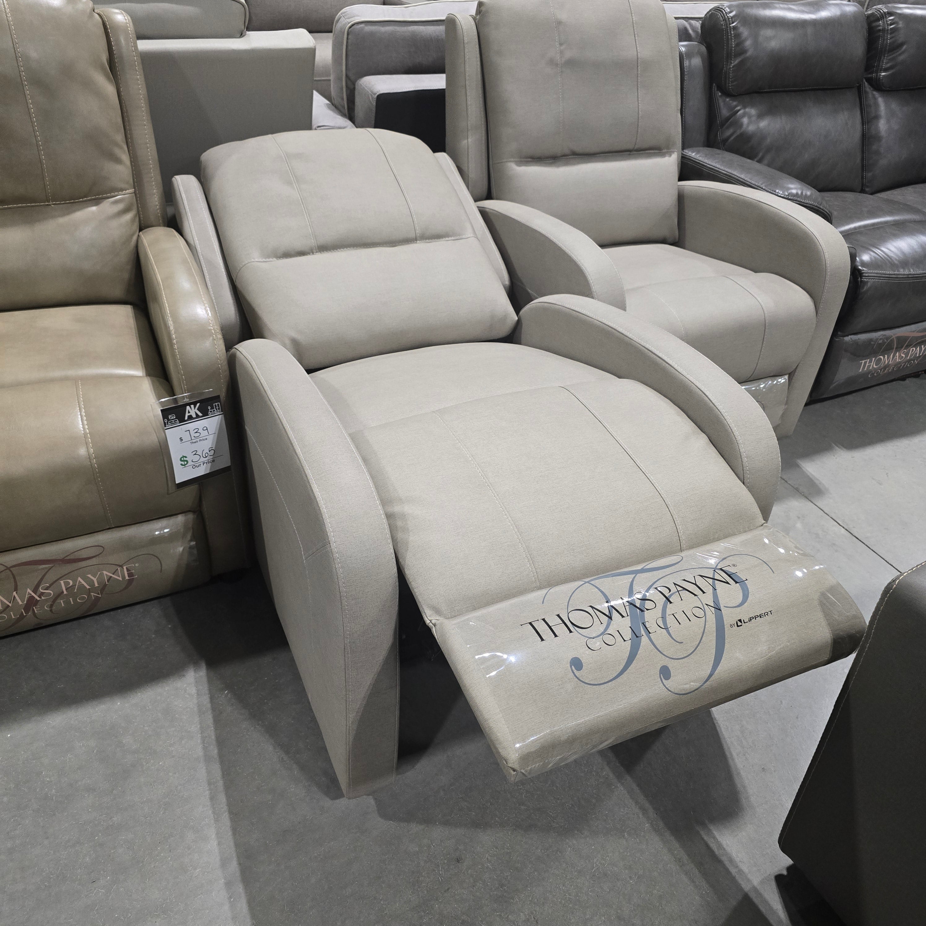 RV Pushback Recliners for Campers | AK Furniture