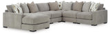 Aslan Court 6-Piece Sectional with Chaise
