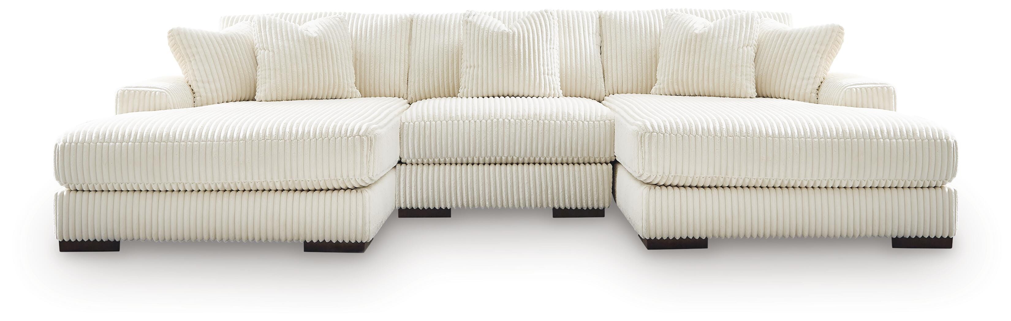 Lindyn 3-Piece Sectional with Double Chaise