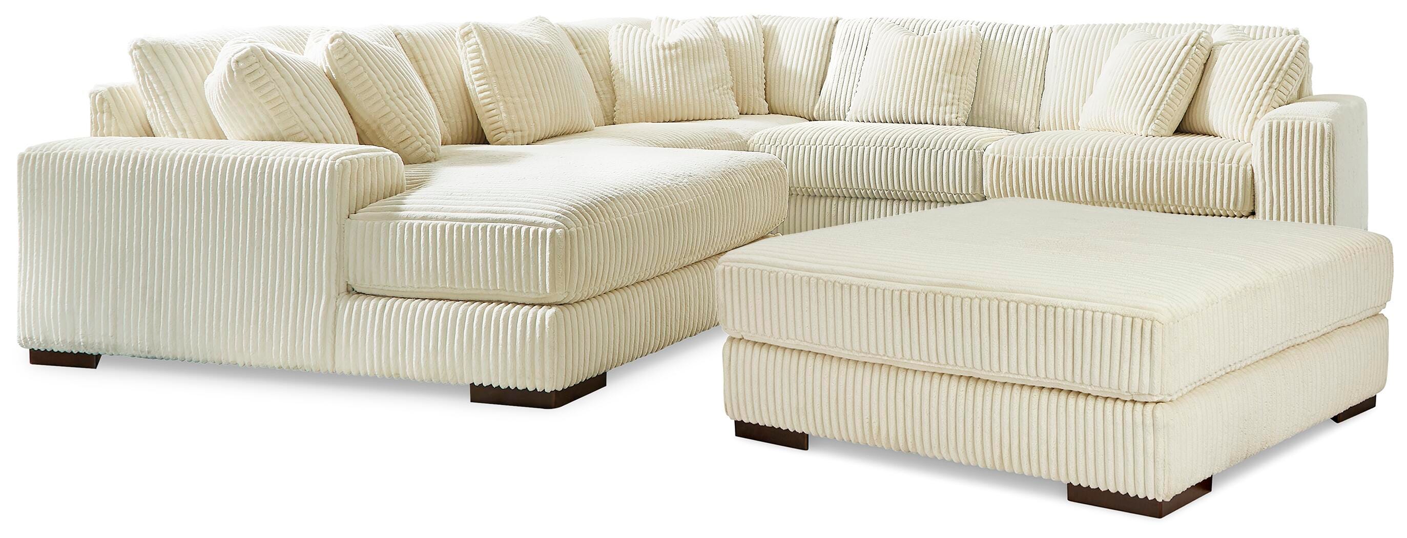 Lindyn 5-Piece Sectional and Ottoman