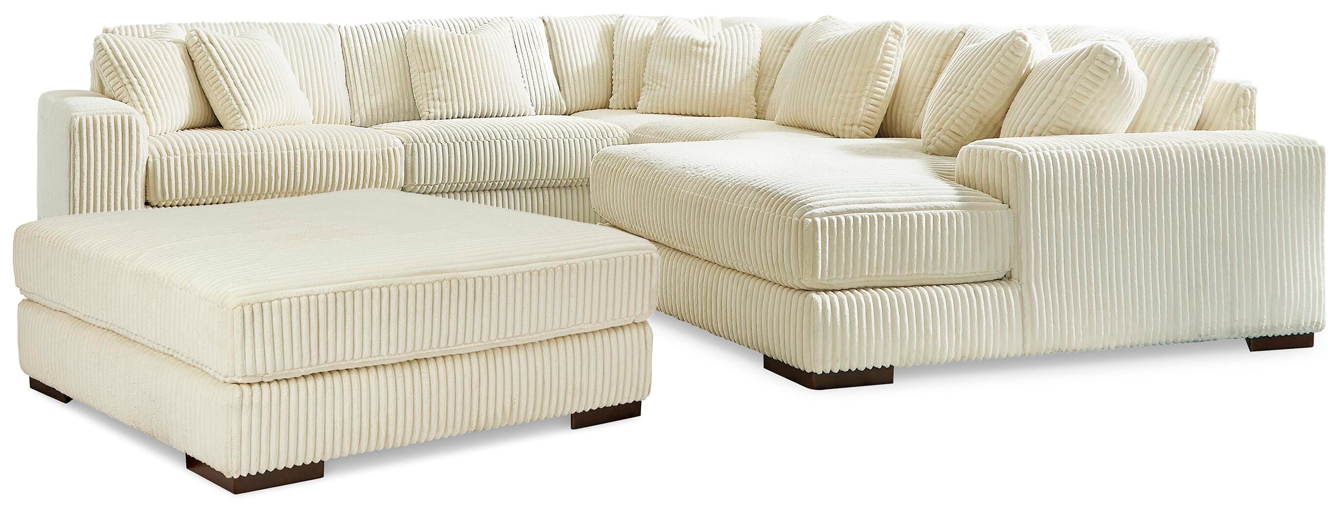Lindyn 5-Piece Sectional and Ottoman