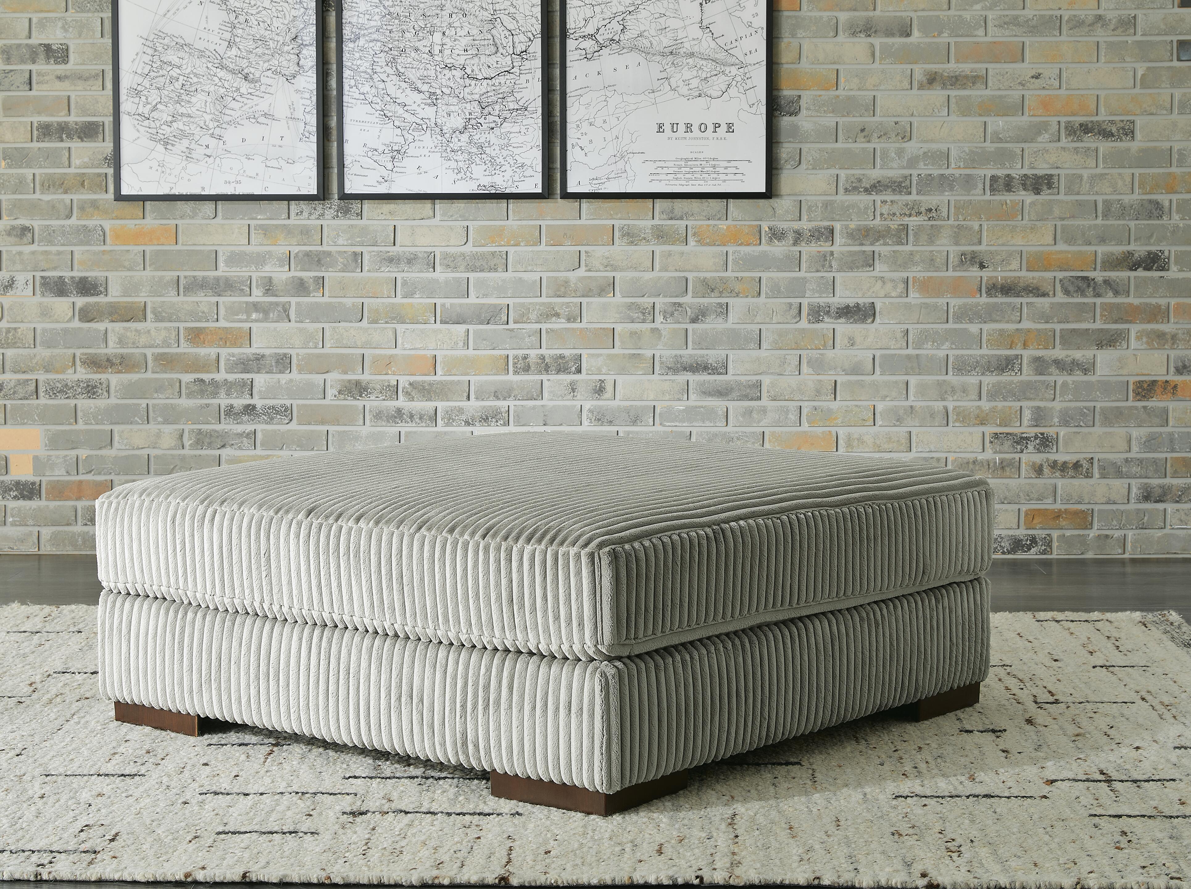 Lindyn 4-Piece Sectional with Chaise and Oversized Accent Ottoman