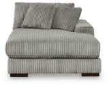 Lindyn 4-Piece Sectional with Chaise and Oversized Accent Ottoman