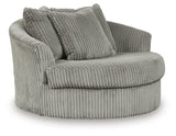 Lindyn Oversized Swivel Accent Chair