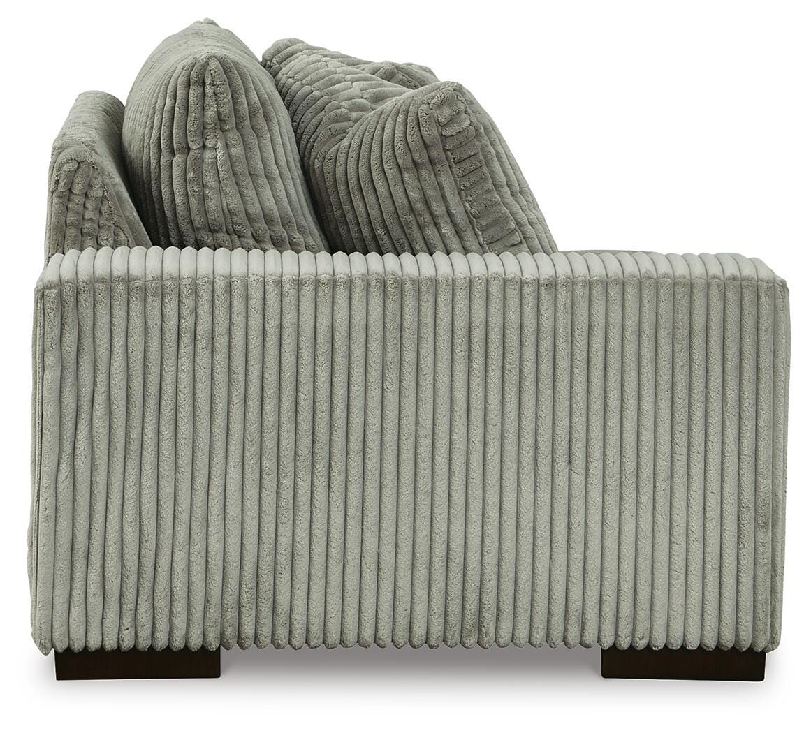 Lindyn 4-Piece Sectional with Chaise and Oversized Accent Ottoman