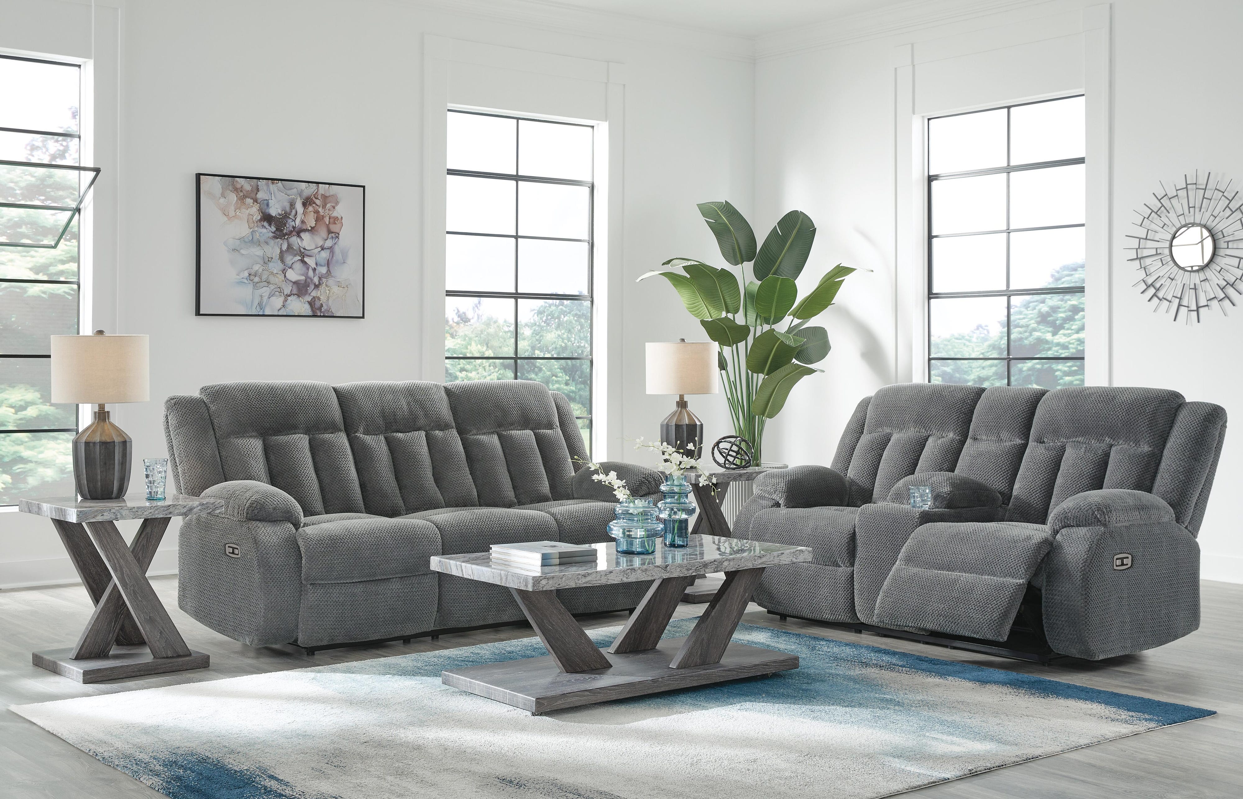 Observation Power Reclining Sofa and Loveseat