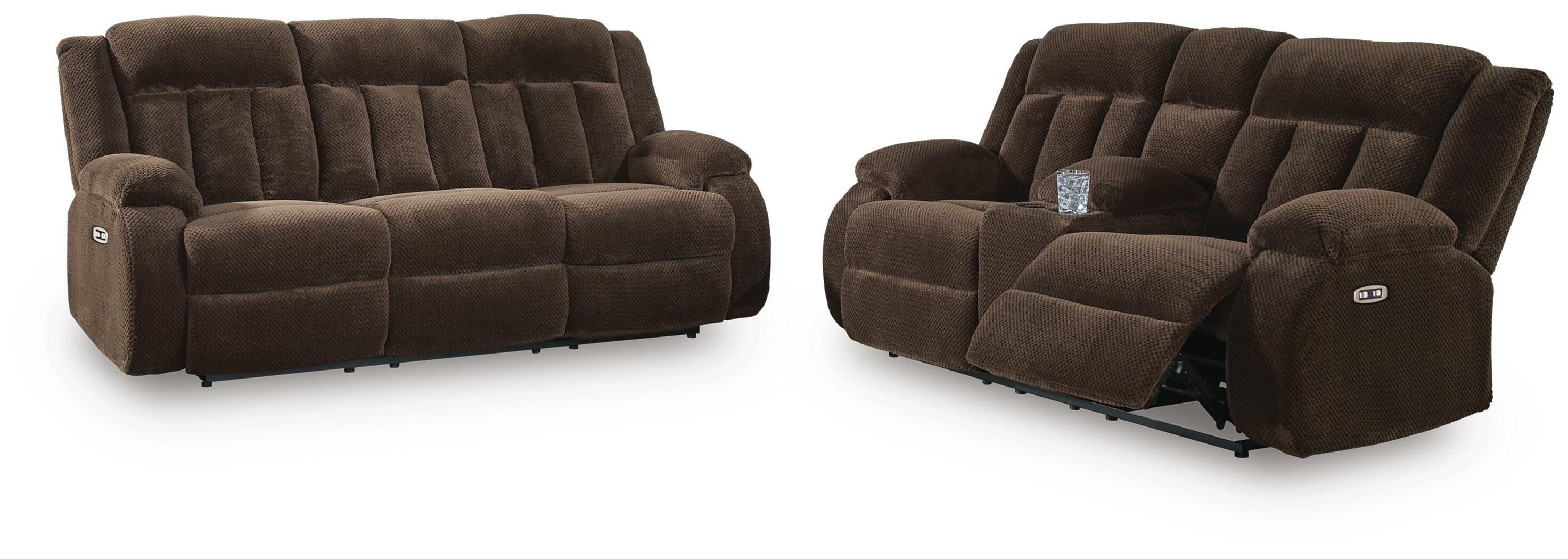 Observation Power Reclining Sofa and Loveseat