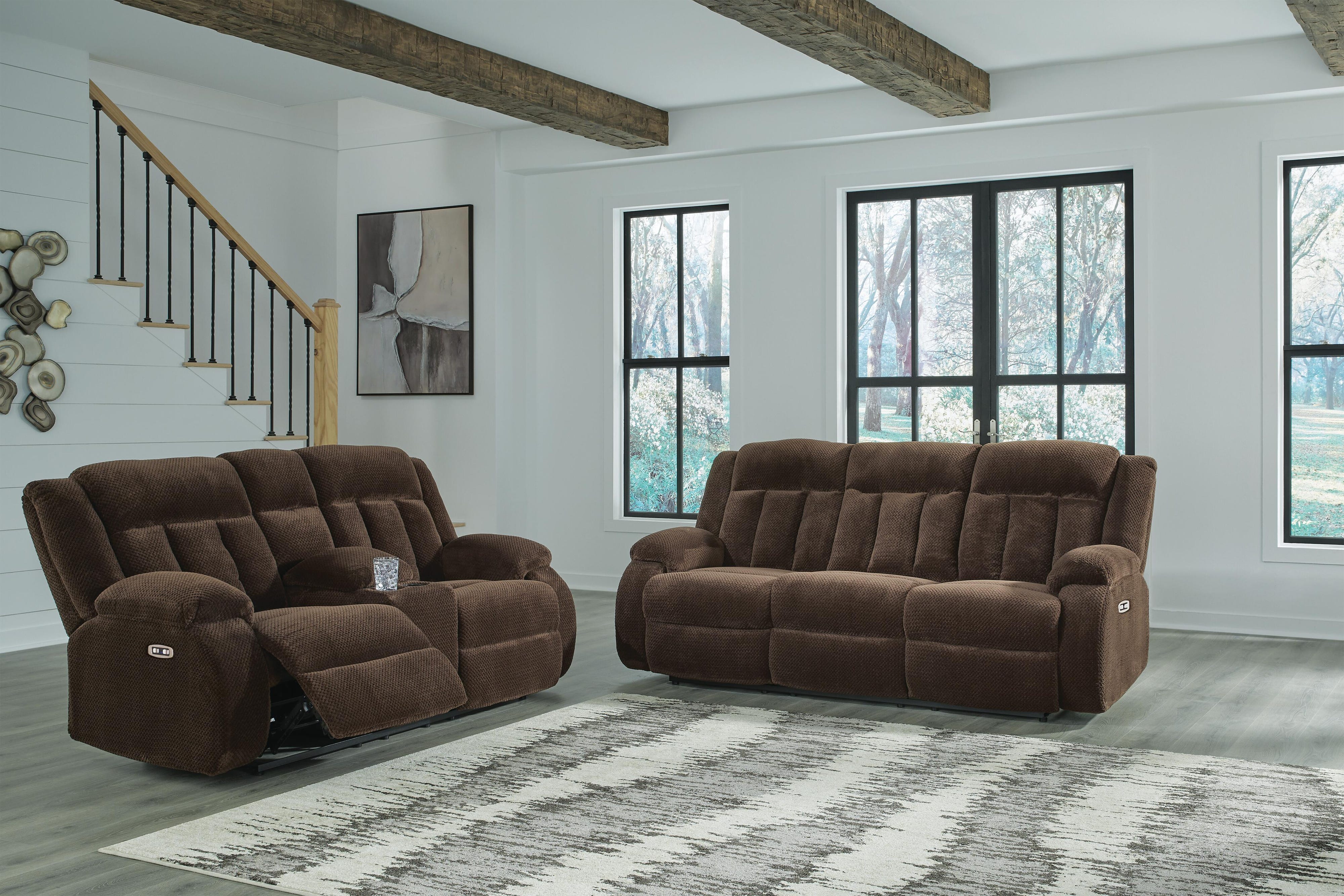 Observation Power Reclining Sofa and Loveseat