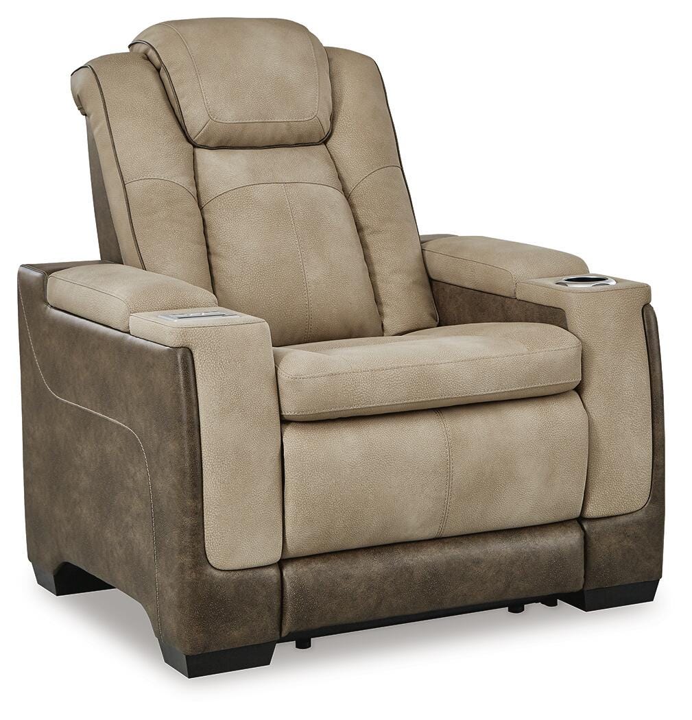 Next-Gen Durapella Power Reclining Loveseat and Power Recliner