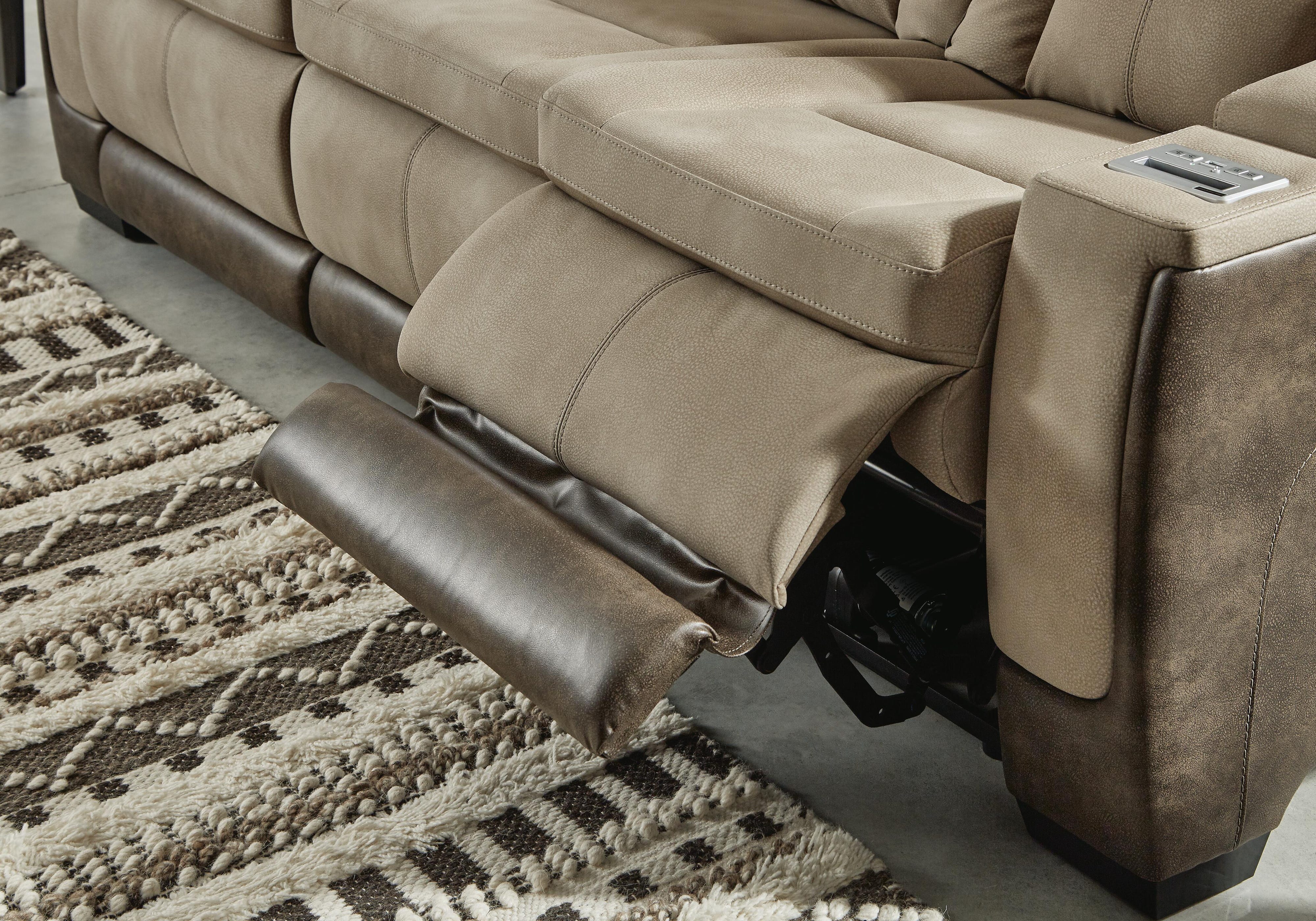 Next-Gen Durapella Performance Fabric Dual Power Reclining Sofa and Loveseat