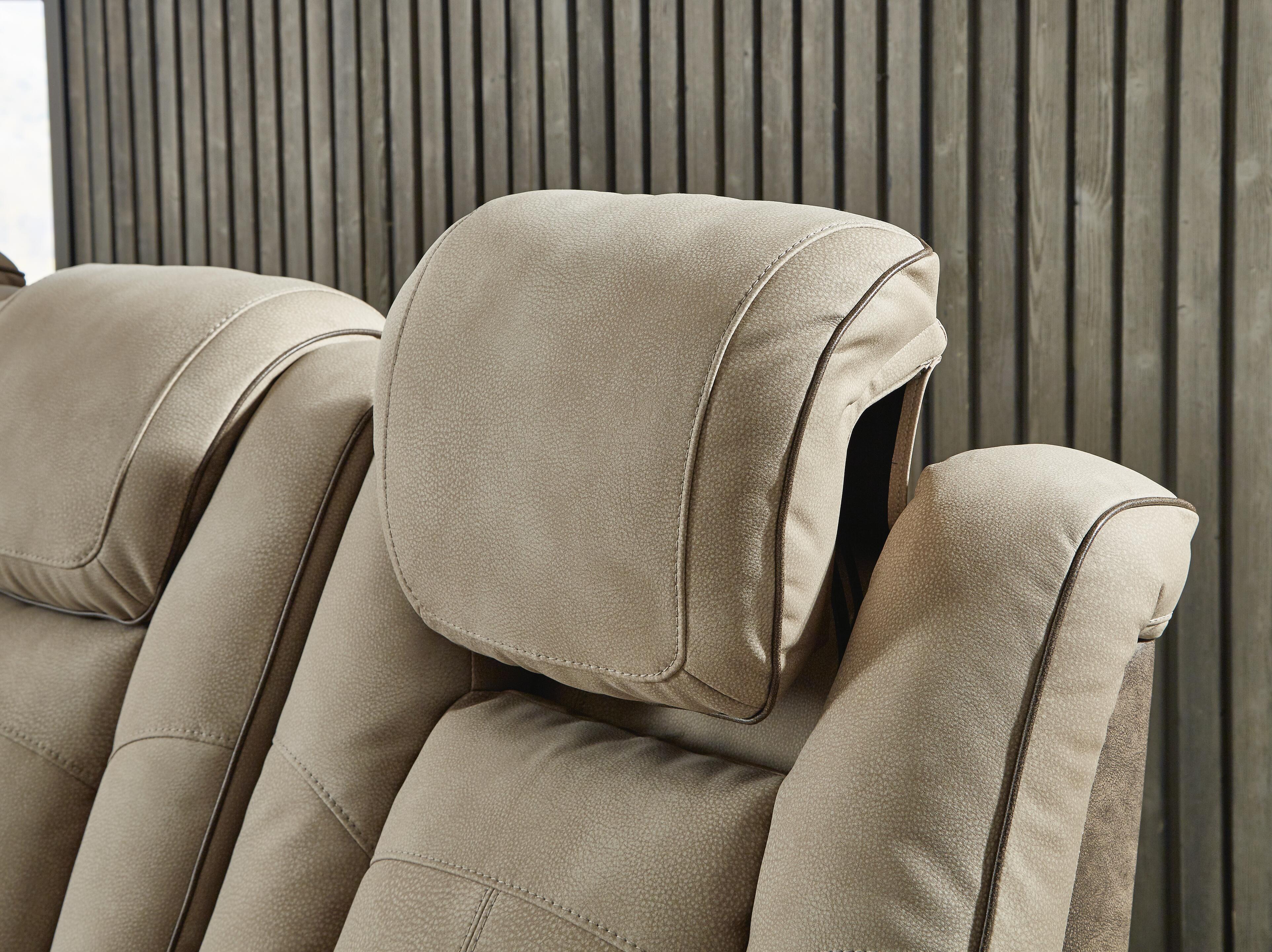 Next-Gen Durapella Power Reclining Loveseat with Console