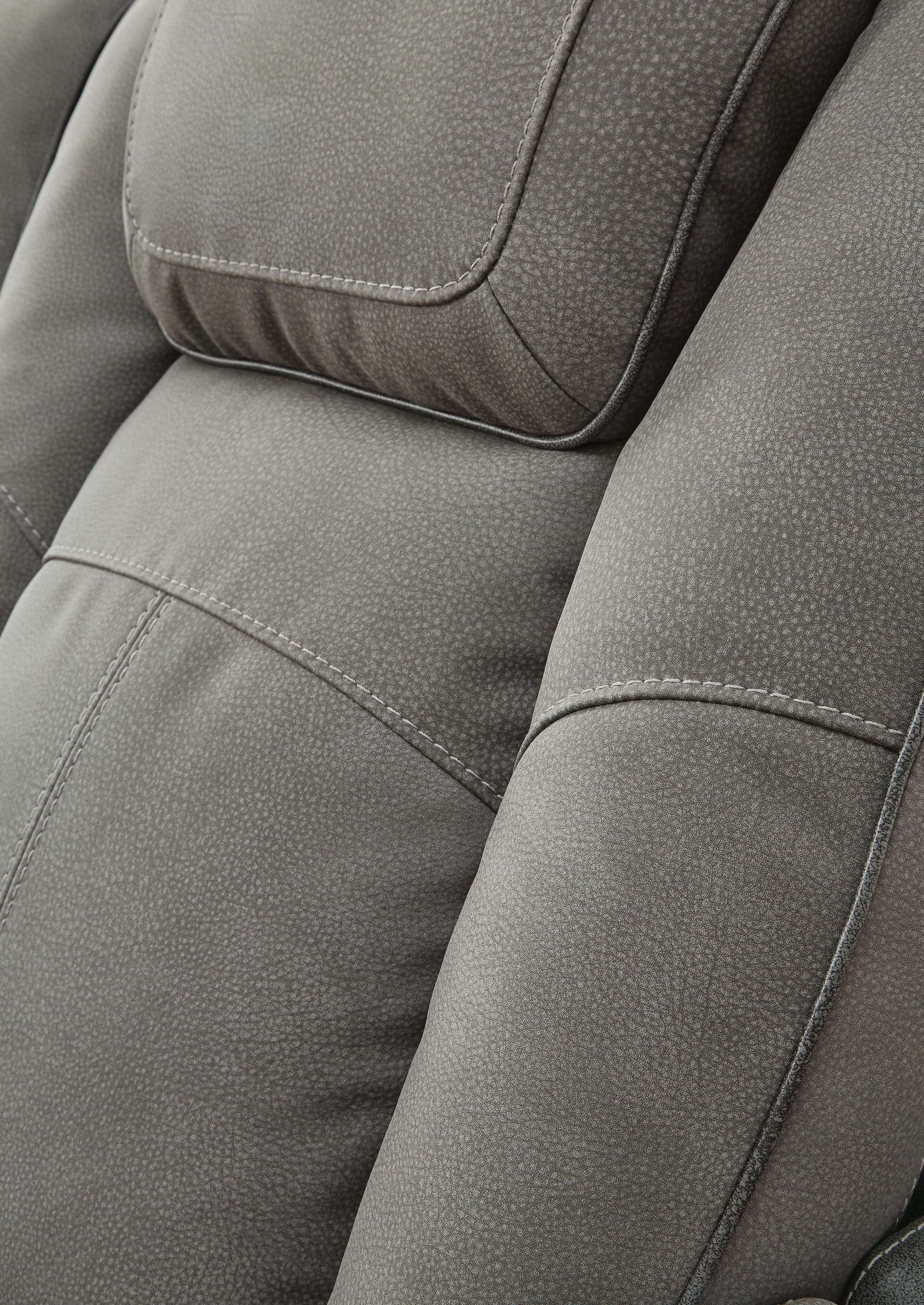 Next-Gen Durapella Power Reclining Loveseat with Console