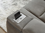 Next-Gen Durapella Performance Fabric Dual Power Reclining Sofa, Loveseat, and Recliner