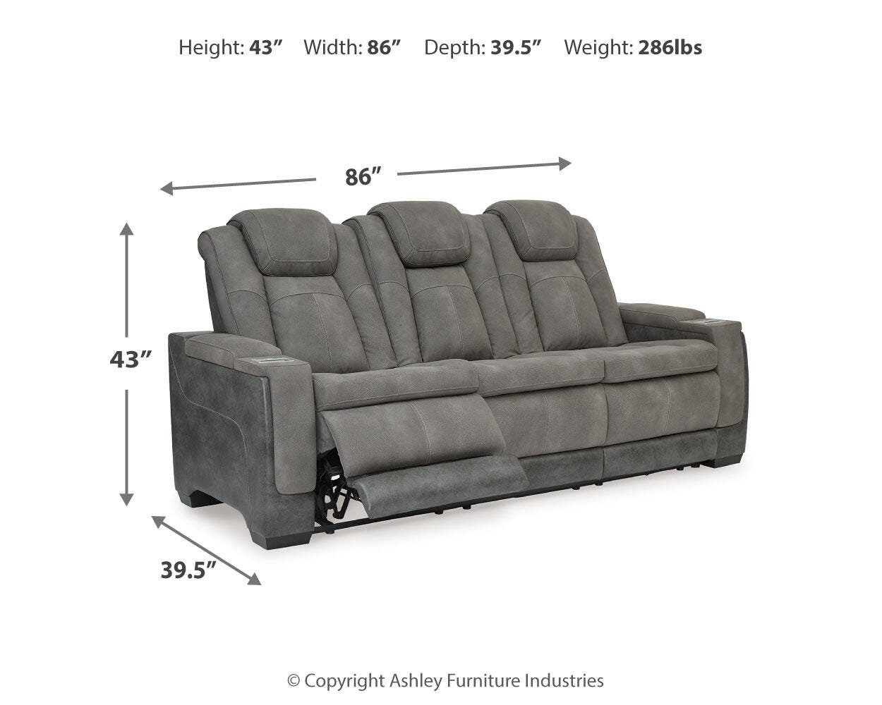 Next-Gen Durapella Power Reclining Sofa