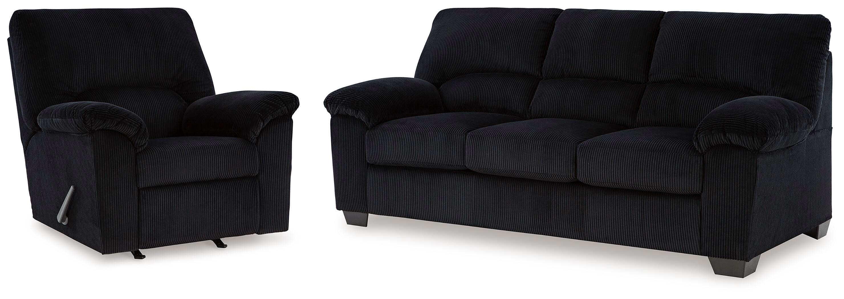 SimpleJoy Sofa and Recliner