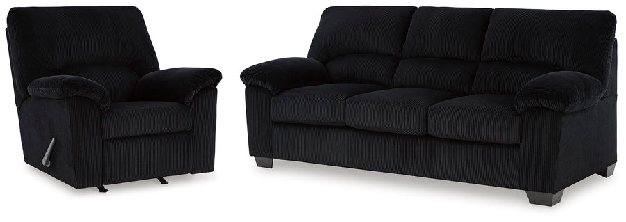 SimpleJoy Sofa and Recliner