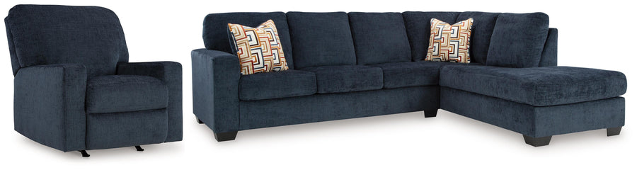 Aviemore 2-Piece Sectional and Recliner