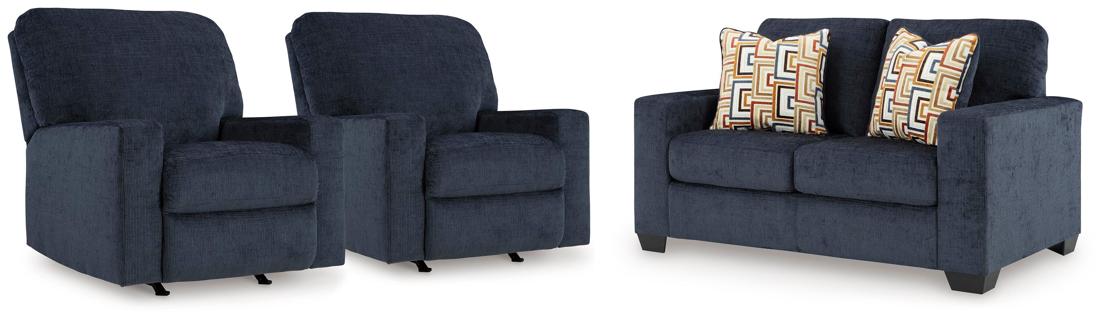 Aviemore Loveseat and 2 Recliners