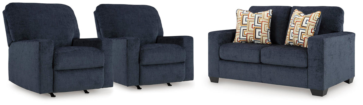 Aviemore Loveseat and 2 Recliners