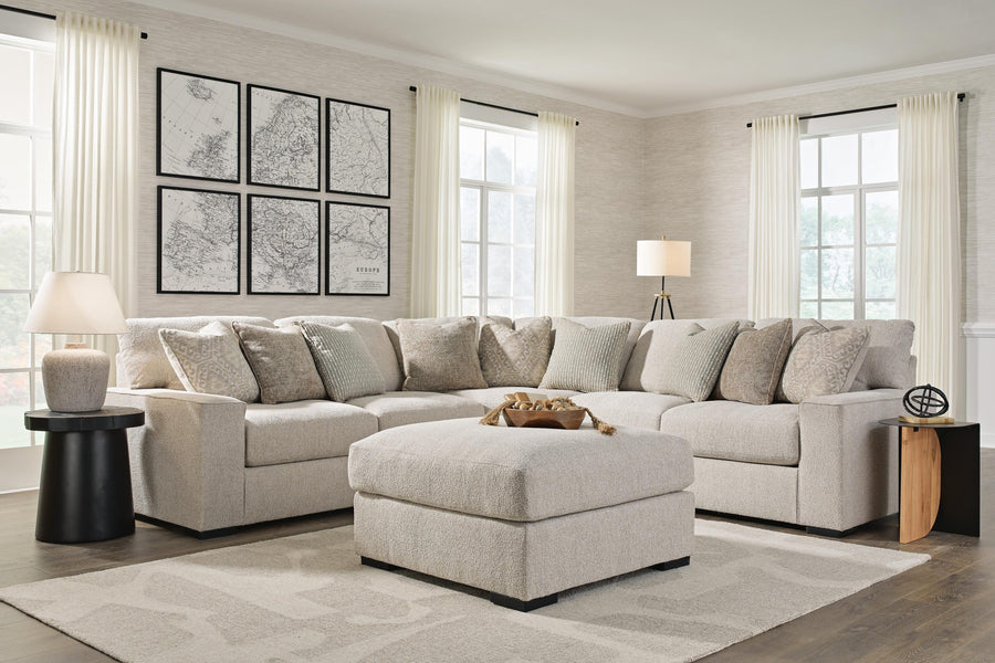 Ballyton 3-Piece Sectional with Ottoman