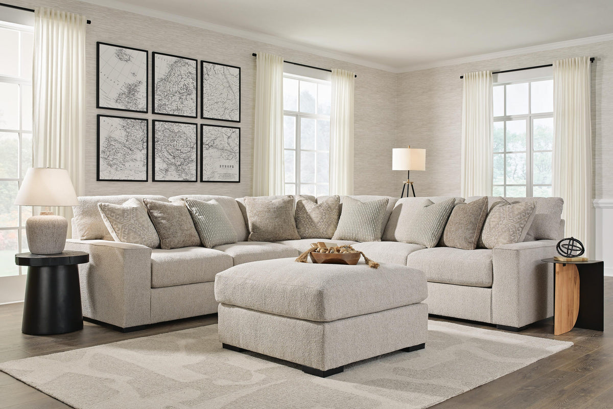 Ballyton 3-Piece Sectional with Ottoman