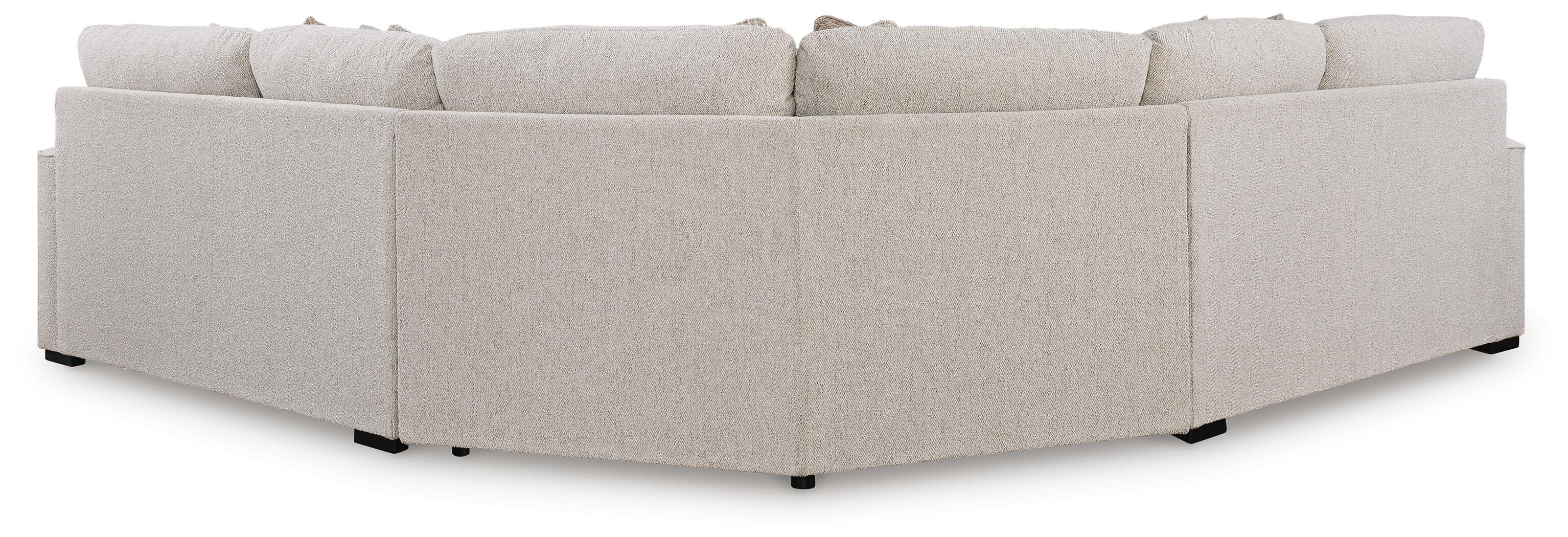 Ballyton 3-Piece Sectional with Ottoman