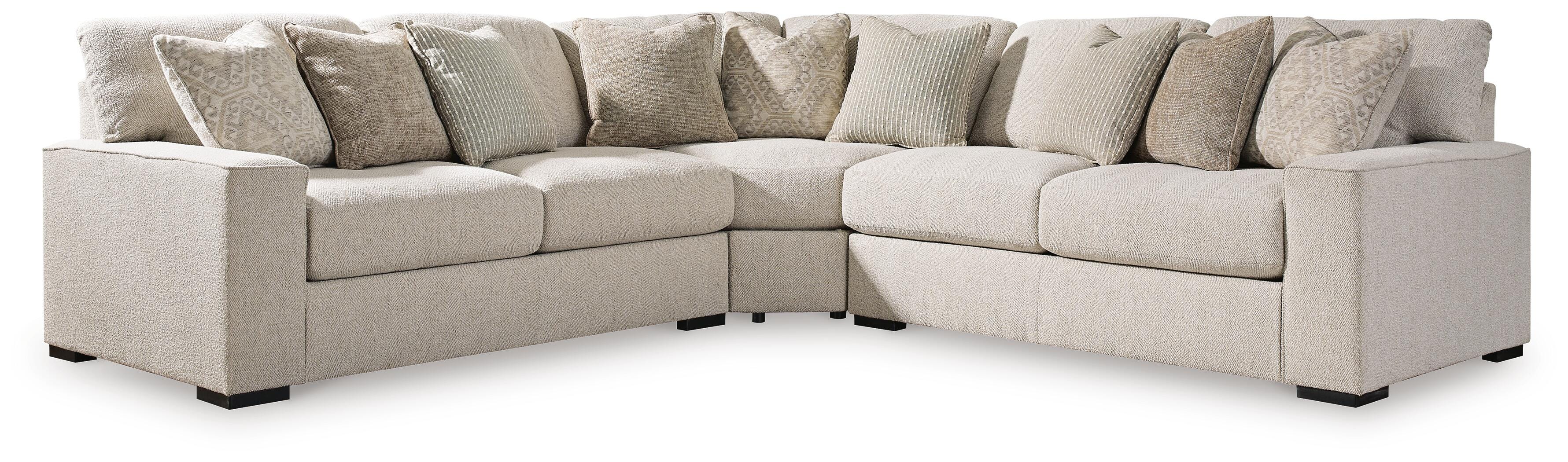 Ballyton 3-Piece Sectional with Ottoman