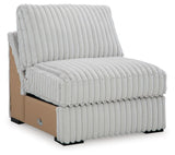 Stupendous 4-Piece Sectional and Oversized Accent Ottoman