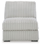 Stupendous 4-Piece Sectional and Oversized Accent Ottoman