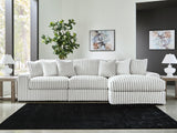 Stupendous 3-Piece Sectional with Chaise