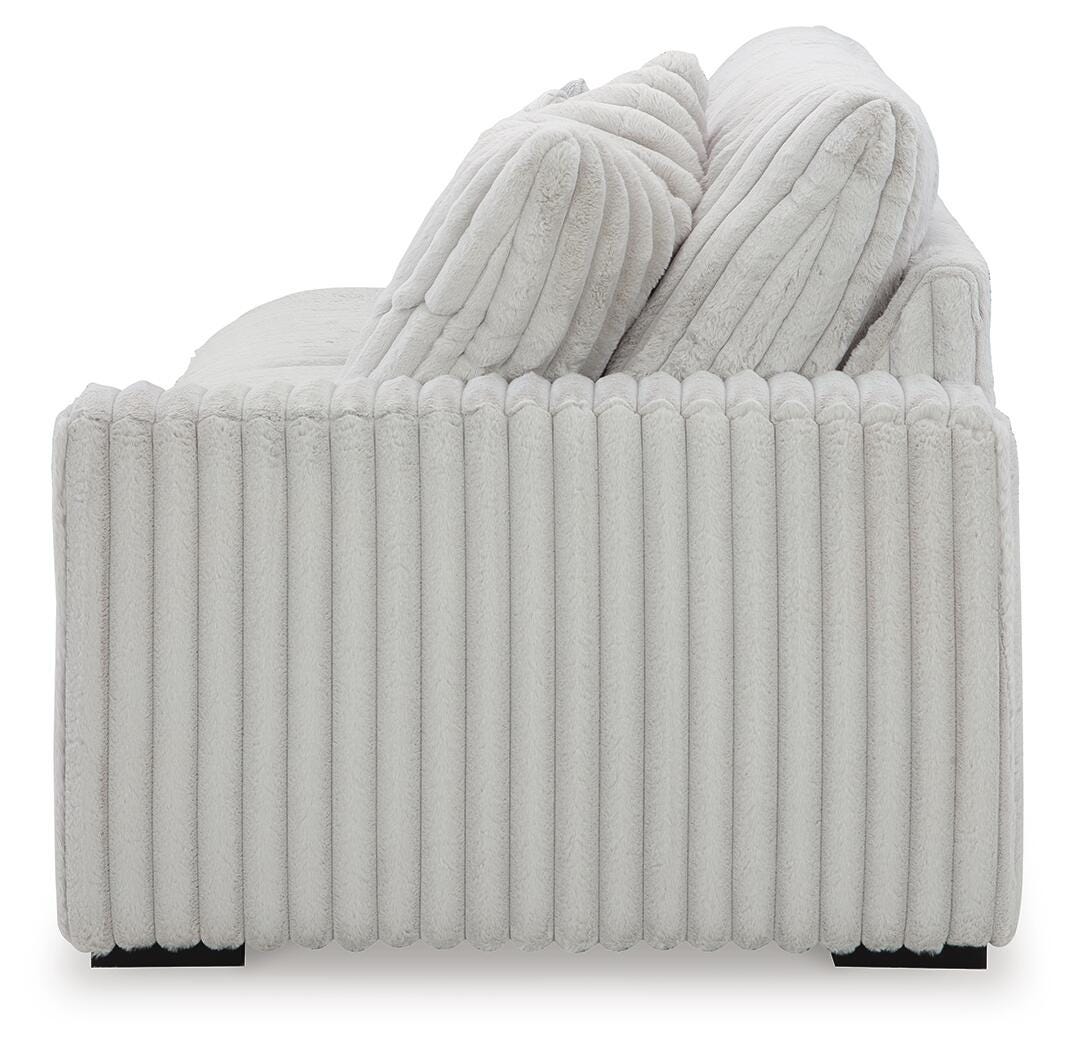 Stupendous 4-Piece Sectional, Oversized Chaise and Ottoman
