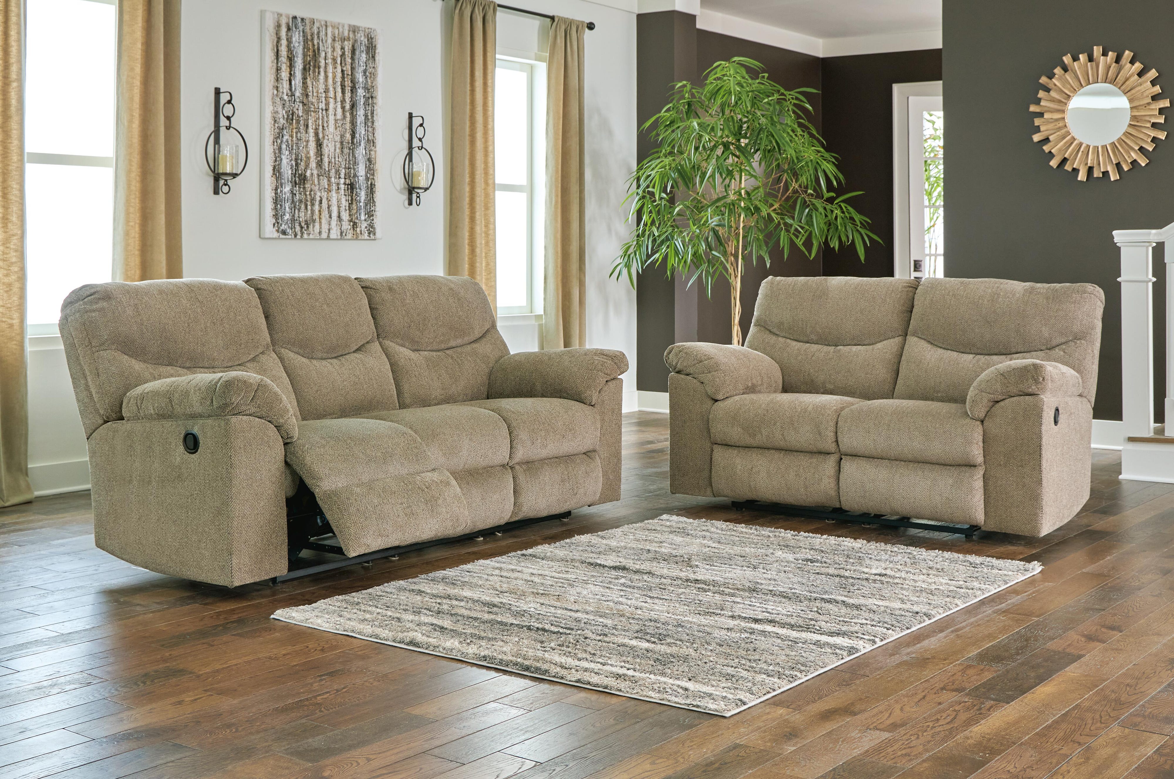 Alphons Reclining Sofa and Loveseat
