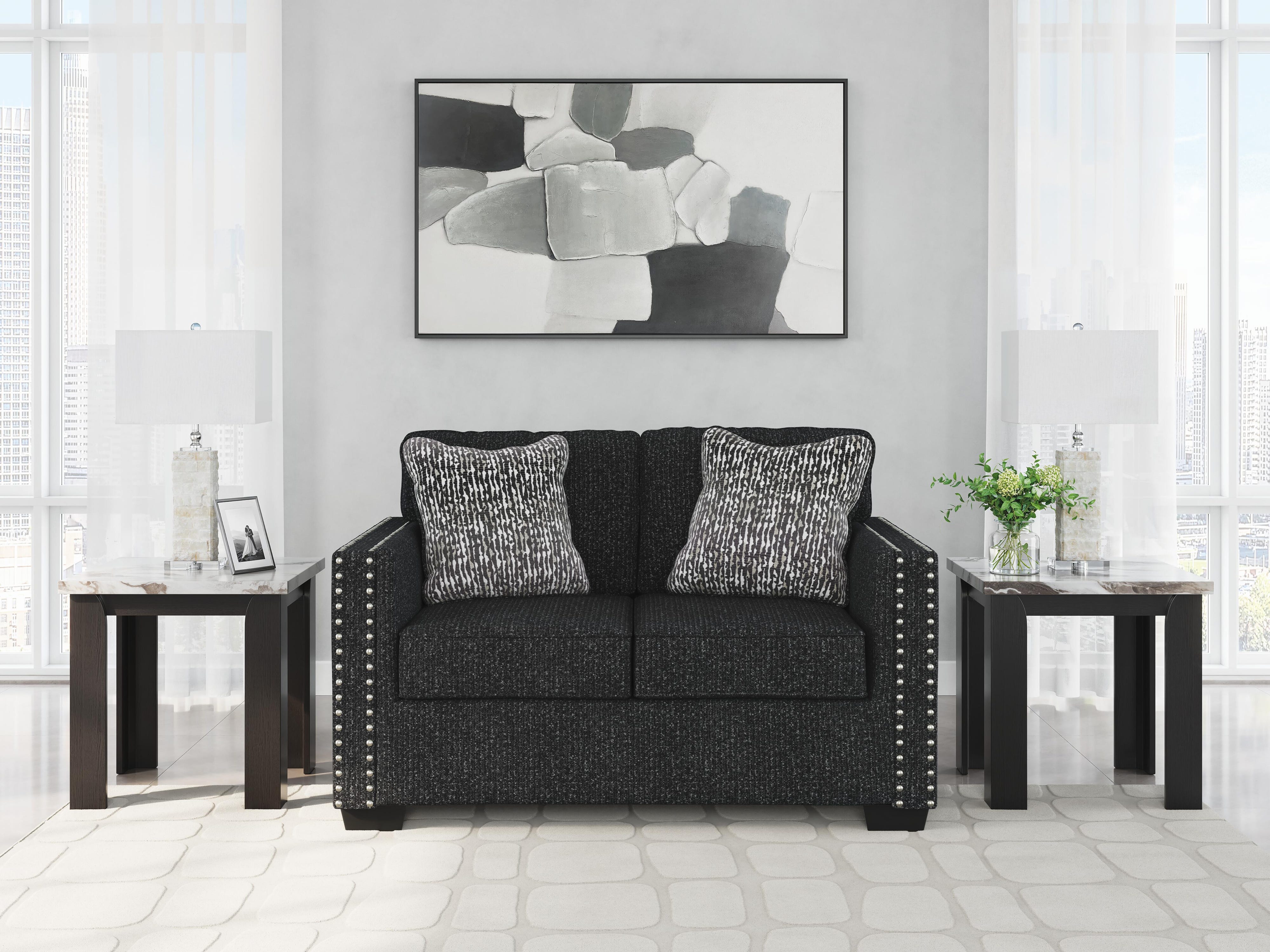 Jasmine Peaks Sofa and Loveseat