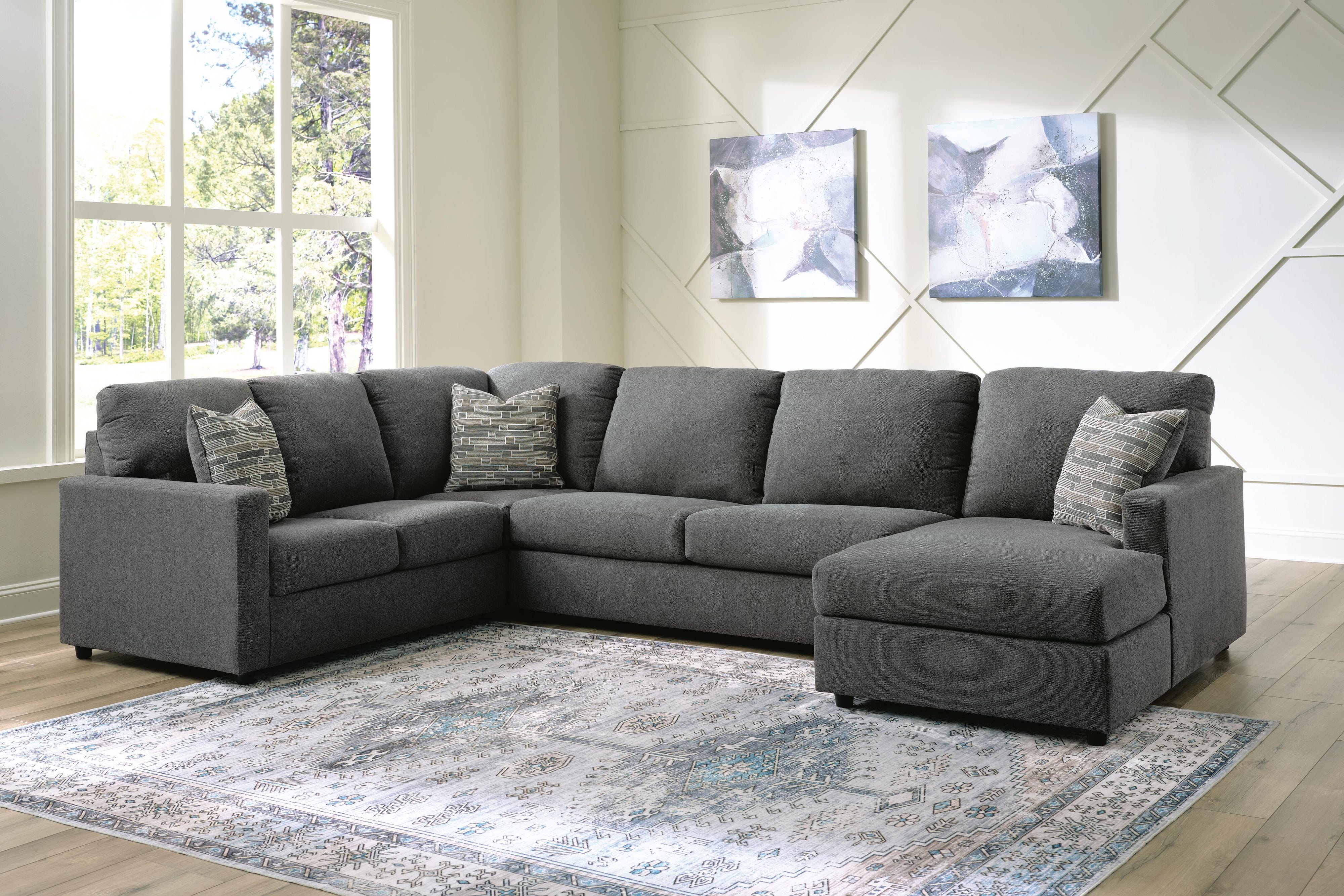 Edenfield 3-Piece Sectional with Chaise