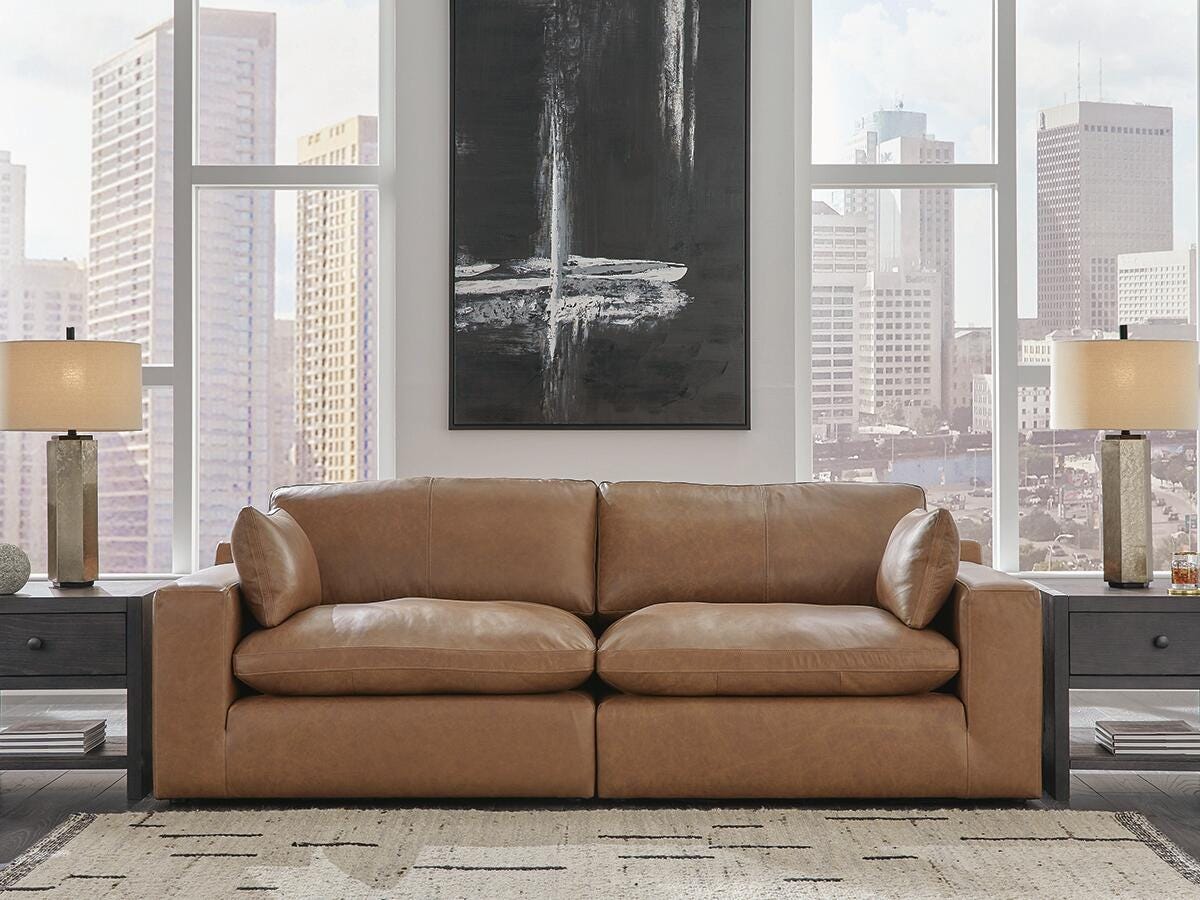 Emilia 3-Piece Sectional Sofa, 2-Piece Sectional Loveseat and Ottoman