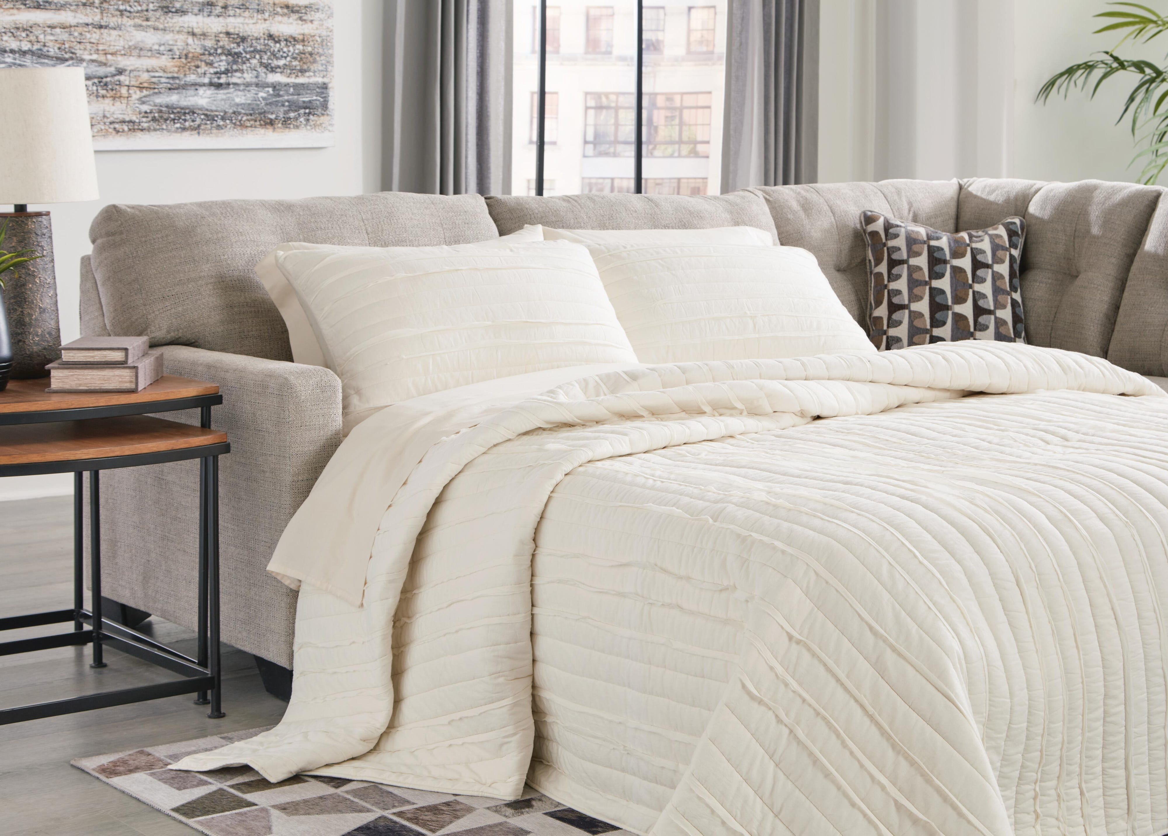 Mahoney 2-Piece Sleeper Sectional with Chaise