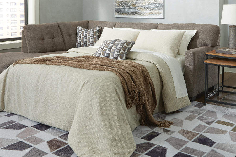 Mahoney 2-Piece Sleeper Sectional with Chaise