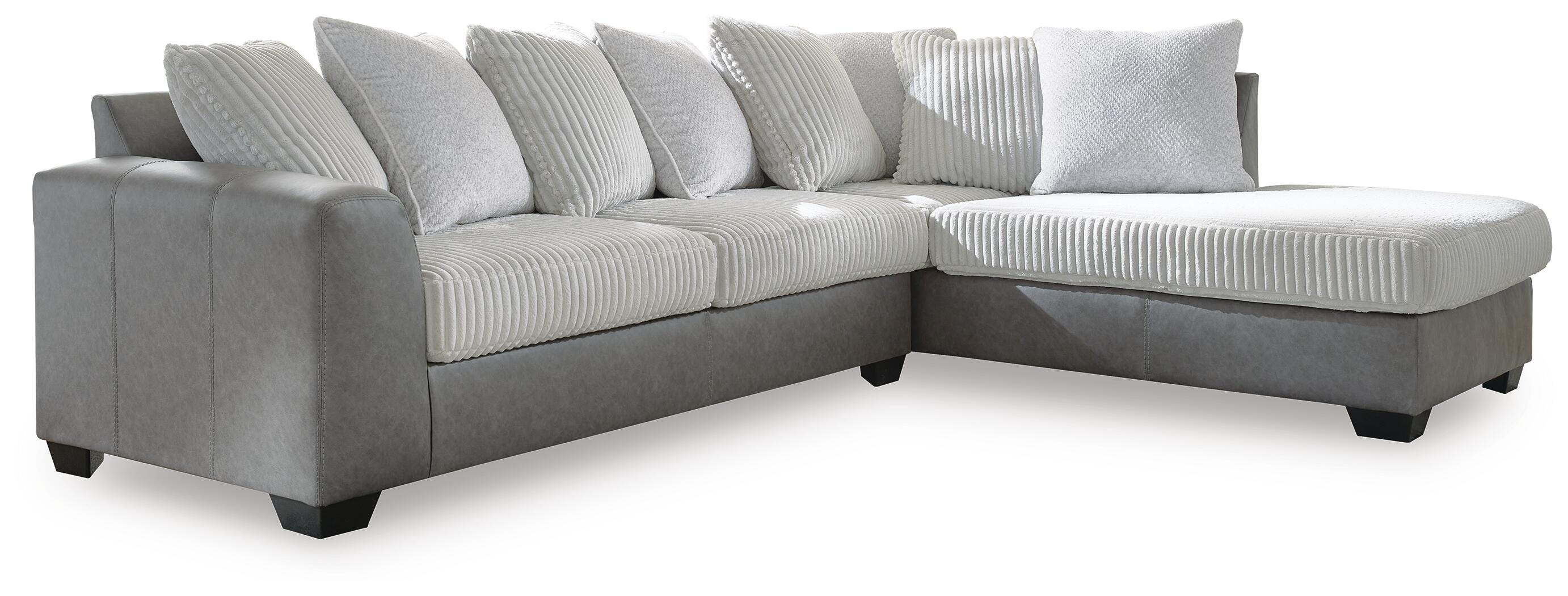 Clairette Court 2-Piece Sectional with Chaise