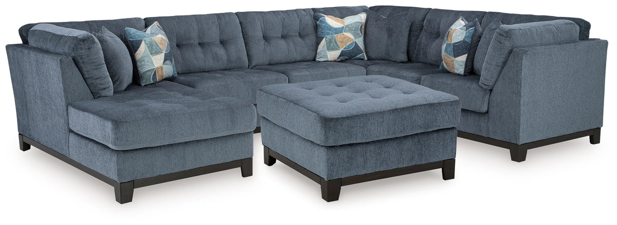 Maxon Place 3-Piece Sectional and Ottoman