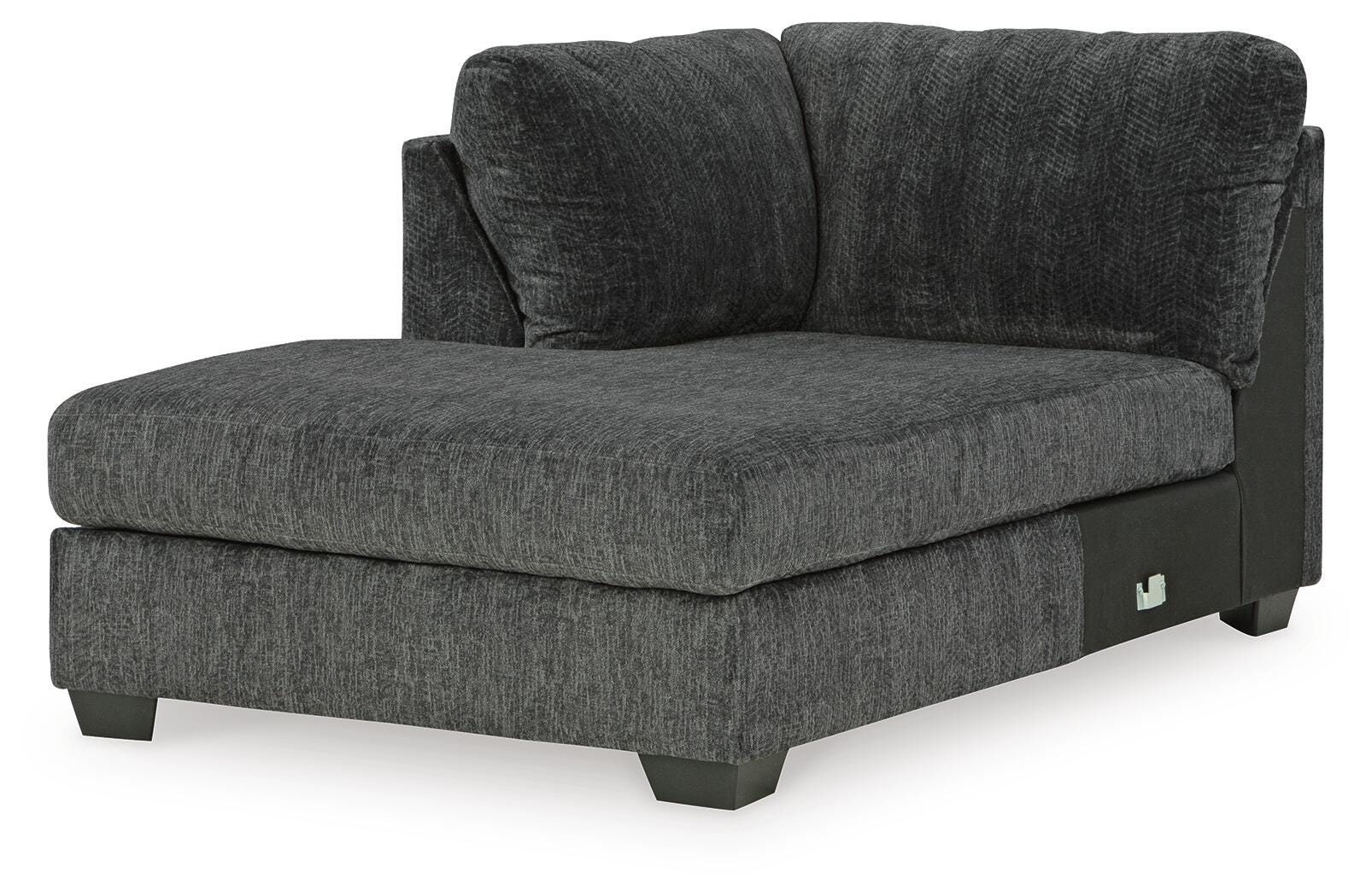 Biddeford 2-Piece Sectional and Oversized Swivel Accent Chair