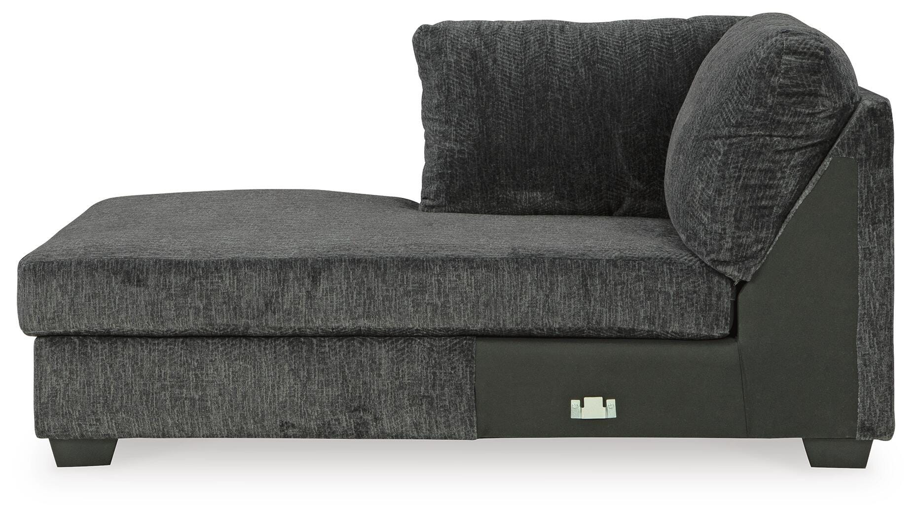 Biddeford 2-Piece Sectional and Oversized Swivel Accent Chair